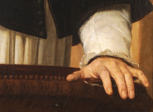 Claude-François Petit de Villeneuve (1764–1820) – Portrait of a Priest Delivering a Sermon - 
