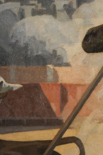 Antiquités - Pierre Ladureau (1882-1974) Les picadors Corrida Tauromachie
