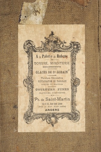 Louis XIV - Panneau de carrosse doré XVIIIe - Apollon sur son char et Minerve