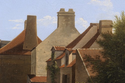 Jean-Victor Bertin (1767-1842) et atelier - Paysage d’Ile de France - Galerie de Frise