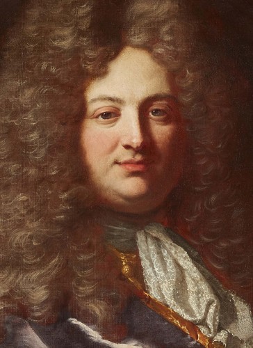 Hyacinthe RIGAUD (1659 - 1743) - Portrait de Wenzel von Sinzendorf - Tableaux et dessins Style Louis XIV