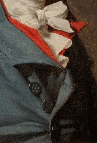Tableaux et dessins Tableaux XVIIIe siècle - Att. à Henry-J François (1746-1812) - Portrait de Conventionnel