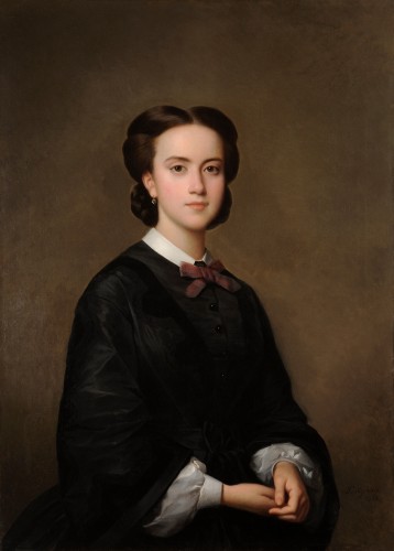 Alexis-Joseph Pérignon (1806-1882) - Portrait de jeune femme