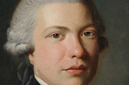 Tableaux et dessins Tableaux XVIIIe siècle - Portrait d’homme au livre - École autrichienne vers 1770