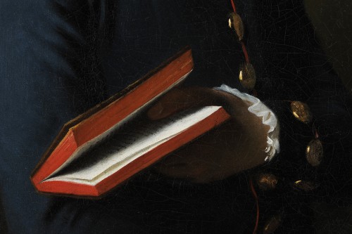 Portrait d’homme au livre - École autrichienne vers 1770 - Galerie de Frise