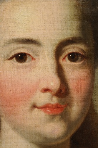 Louis XV - Louis-Michel van Loo (1707-1771) - Portrait de femme en sainte Cécile