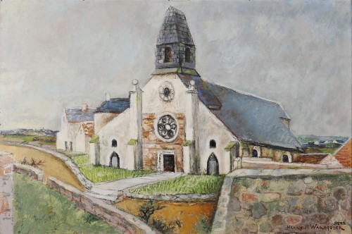 Henri de Waroquier (1881-1970) - Church 