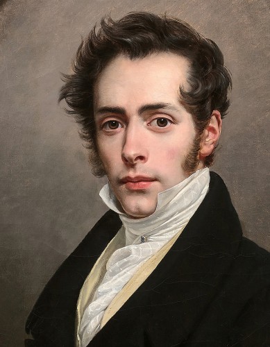 Paintings & Drawings  - François Grenier de Saint-Martin (1793-1867) - Self-portrait of the artist