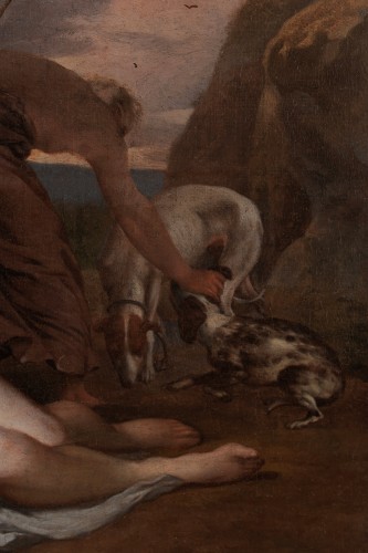 17th century - Barend Graat (1628-1709) - Diana the Huntress and her dogs