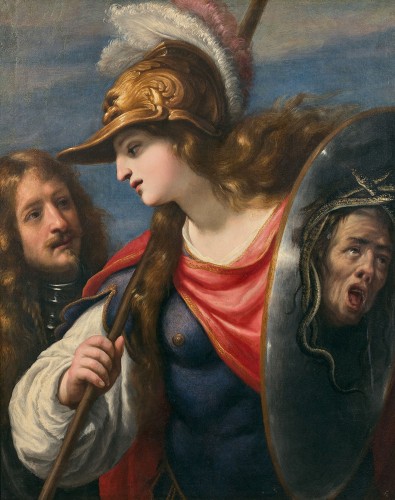 Cosimo Ulivelli (1625-1705) - Portrait of Don Lorenzo de Medici and Athena