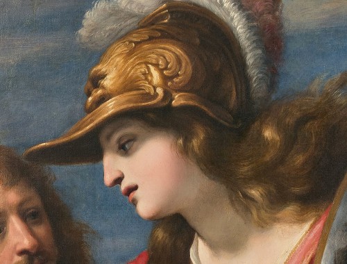 Cosimo Ulivelli (1625-1705) - Portrait of Don Lorenzo de Medici and Athena - Louis XIV