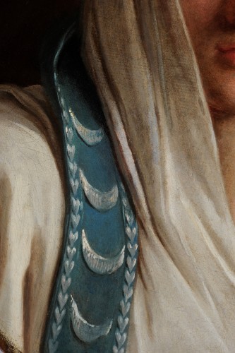 Tableaux et dessins Tableaux XVIIIe siècle - Vestale - École de Jacques-Louis David (vers 1795)