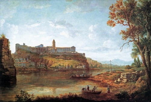 Joseph Vernet (1714-1789) Villeneuve-lès-Avignon et le port de Gênes - Louis XV