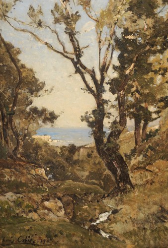 Paintings & Drawings  - Louis Cabié (1853-1939) - Saint-Pierre Point in Noirmoutier