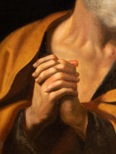 18th french , Les Larmes de St Pierre, after Guido Reni - 