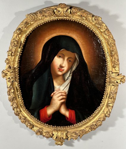 Virgin in prayer after Sassoferato, Provence 17th century - 