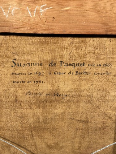 Antiquités - Virgin in prayer after Sassoferato, Provence 17th century