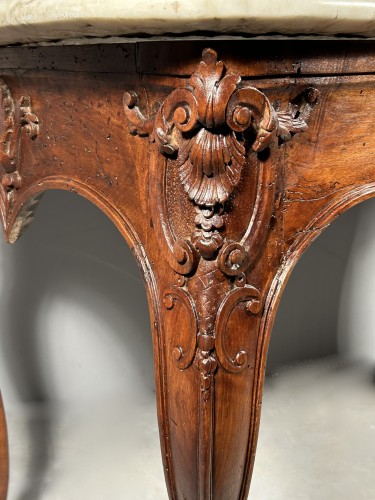 Mobilier Console - Table à gibier attribuable à Pierre Hache, Grenoble vers 1730 