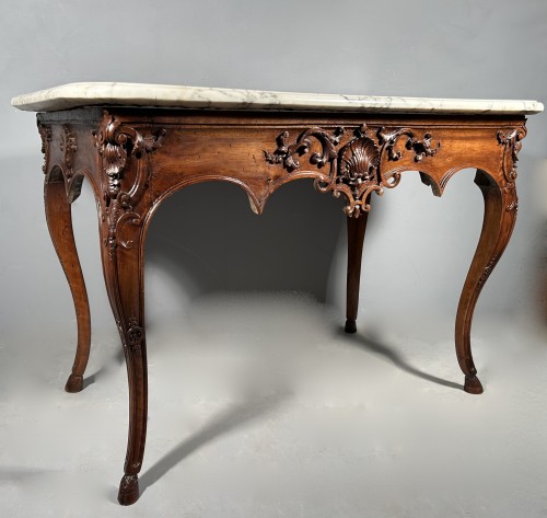  Game table attributable to Pierre Hache, Grenoble around 1730 - 