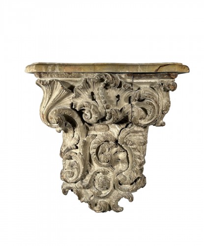 Grande console d’applique d’époque Louis XV