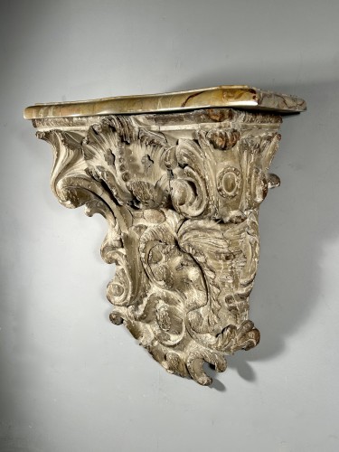 Grande console d’applique d’époque Louis XV - Franck Baptiste Provence