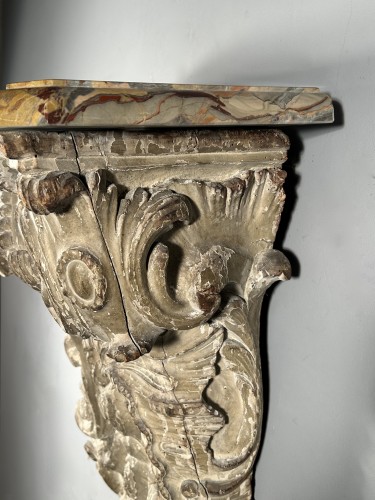 Louis XV - Grande console d’applique d’époque Louis XV