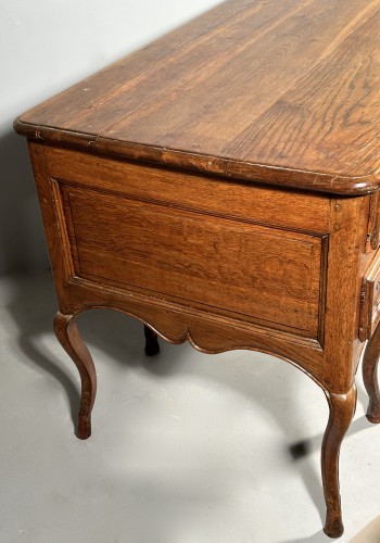 Bureau mazarin en chêne, Normandie époque Régence vers 1720 - Franck Baptiste Provence