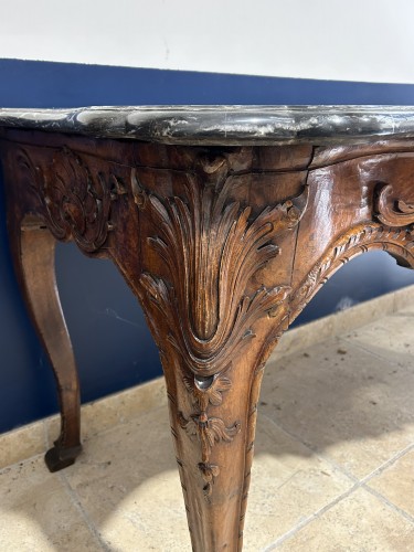 Hunting table by Pierre Hache, Grenoble around 1730 - Furniture Style French Regence