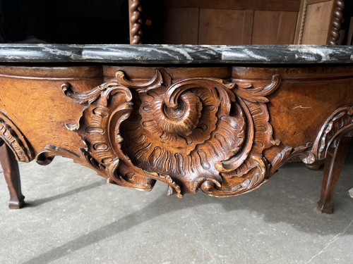 Hunting table by Pierre Hache, Grenoble around 1730 - 