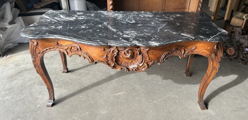 18th century - Hunting table by Pierre Hache, Grenoble around 1730