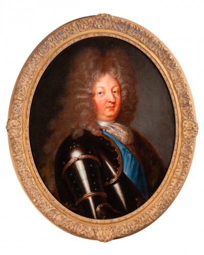 Portrait of the Grand Dauphin in armor, Paris around 1700
