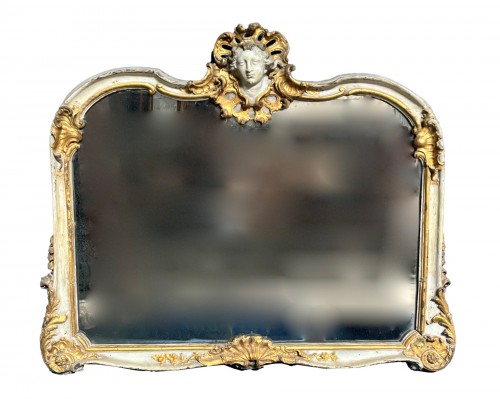Mirror with the effigy of Diana the Huntress, Paris, Régence period