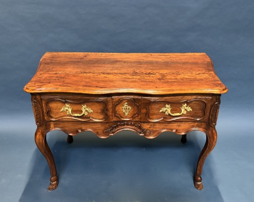Commode perruquière en noyer, Provence époque Louis XV vers 1750 - Franck Baptiste Provence