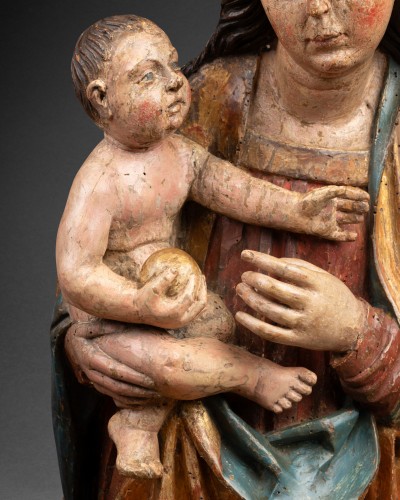 Sculpture  - Virgin and Child attributed to the workshop of Niklaus Weckmann, Ulm, circa