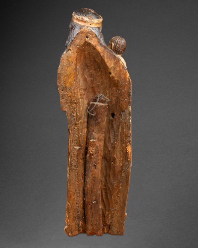Middle age - Virgin and Child attributed to the workshop of Niklaus Weckmann, Ulm, circa