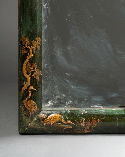Miroir de toilette en vernis Martin, Paris vers 1740 - Miroirs, Trumeaux Style Louis XV
