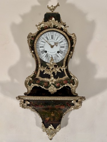 Petit cartel d’alcôve au vernis martin, Paris époque Louis vers 1765 - Franck Baptiste Provence