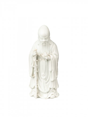 Shoulao, porcelaine de Chine, dynastie Qinq