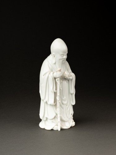 Shoulao, Chinese Dehua porcelain, Qin Dynasty - Porcelain & Faience Style Louis XV