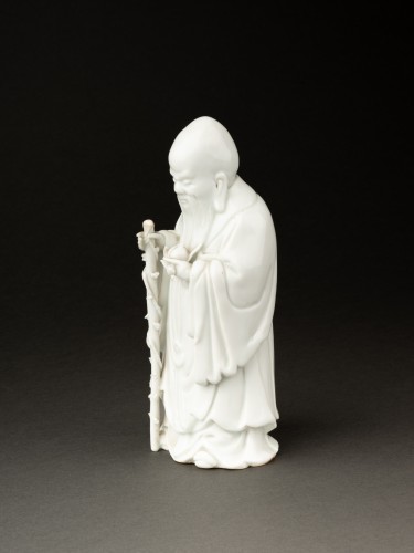 Shoulao, Chinese Dehua porcelain, Qin Dynasty - 