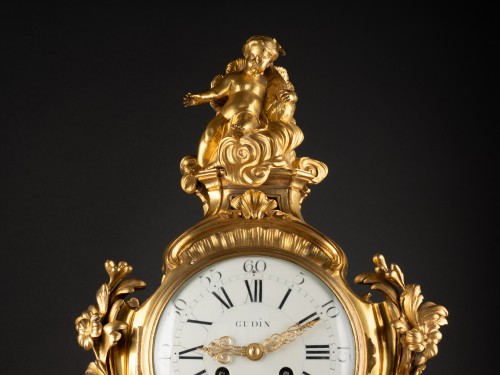 Louis XV - Cartel à poser attribuable à St Germain, Paris vers 1760