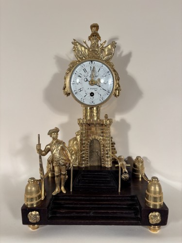 Pendule la forteresse de la Bastille, Paris vers 1775 - Franck Baptiste Provence