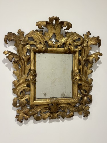 Rococo Mirror after Filippo Passarini, Italy, 17th Century - 