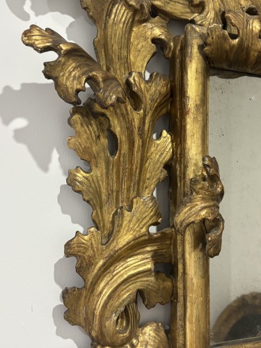 Rococo Mirror after Filippo Passarini, Italy, 17th Century - Louis XIV