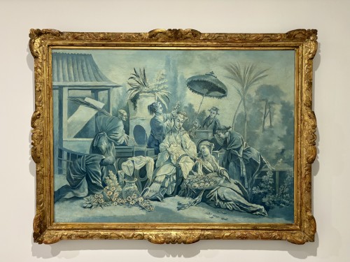 Le Jardin Chinois et la foire Chinoise d’après F.Boucher, 18e siècle - Franck Baptiste Provence