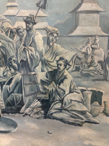 Louis XV - Le Jardin Chinois et la foire Chinoise d’après F.Boucher, 18e siècle