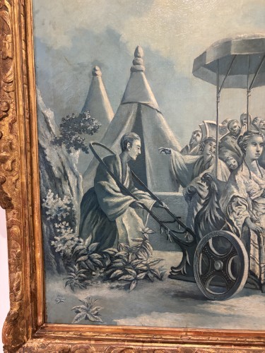 Antiquités - Le Jardin Chinois et la foire Chinoise d’après F.Boucher, 18e siècle
