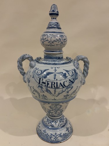 Pot à pharmacie dit de monstrance, Montpellier vers 1700 - Franck Baptiste Provence