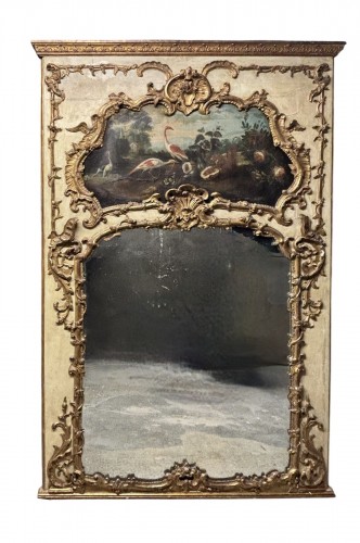 Trumeau à décor rocaille, Provence époque Régence