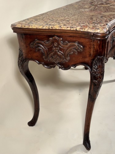 Antiquités - Console perruquière, Languedoc époque Louis XV vers 1740